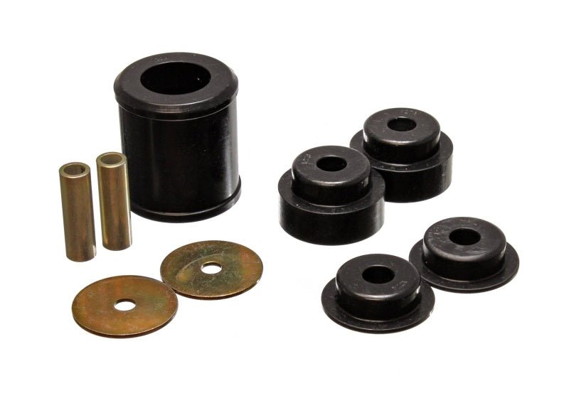 Energy Suspension [02-09 350Z / 03-07 G35] Rear Differential Carrier Bushing Set - Black - JDMuscleTransmission and Differential Bushingseng7.1119G