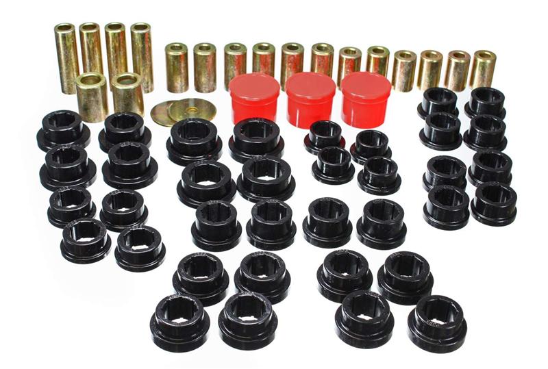 Energy Suspension [03-09 350Z / 03-07 G35 Coupe] Rear Control Arm Bushing Set - Black, Hyper-Flex Polyurethane - JDMuscleBushing Kitseng7.3122G