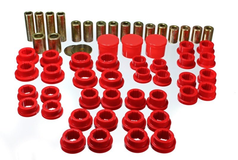 Energy Suspension [03-09 350Z / 03-07 G35 Coupe] Rear Control Arm Bushing Set - Red Polyurethane - JDMuscleBushing Kitseng7.3122R