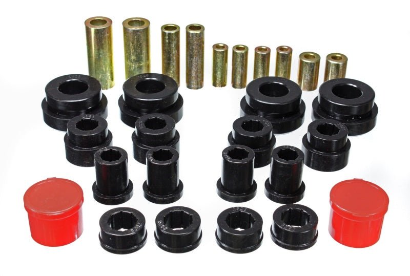 Energy Suspension [03-09 350Z / 03-07 G35] Front Control Arm Bushing Set - Black - JDMuscleBushing Kitseng7.3121G