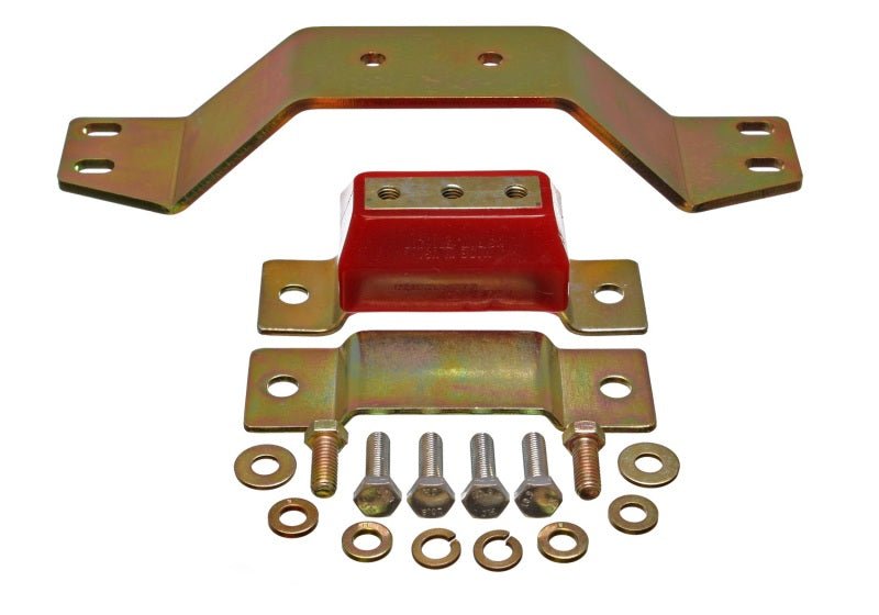 Energy Suspension 262909 Red Performance Transmission Mount for Ford Mustang 99 - 04 4.6L V8 | eng4.1128R - JDMuscleSPK262909