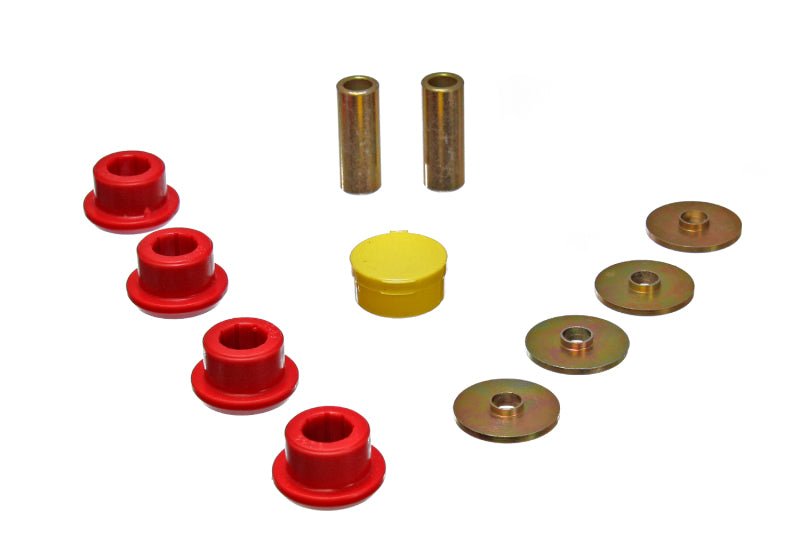 Energy Suspension 63 - 82 Chevrolet Corvette Red Rear End Control Arm Bushing Set | eng3.3191R - JDMuscleSPK278414