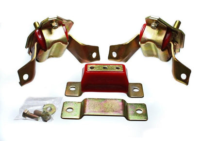 Energy Suspension 84 - 95 Ford Mustang 5.0 V8 Performance Polyurethane Motor & Transmission Mount Set | eng4.1124R - JDMuscleSPK280349