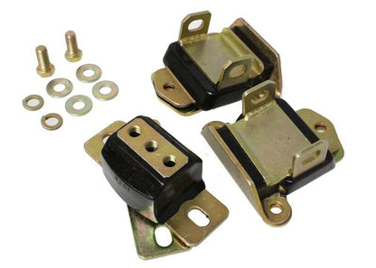 Energy Suspension 99 - 04 Ford Mustang 4.6L V8 Motor & Transmission Mount Set - Black Performance Polyurethane | eng4.1130G - JDMuscleSPK264765