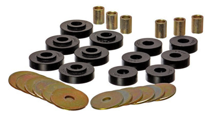 Energy Suspension GM Corvette Black Body Mount Set Part eng3.4102G | eng3.4102G - JDMuscleSPK268511