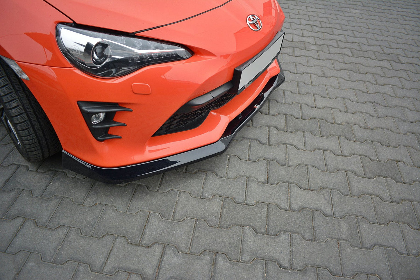 Maxton Design [17-20 Toyota 86] Front Splitter V.1 Toyota GT86 Facelift