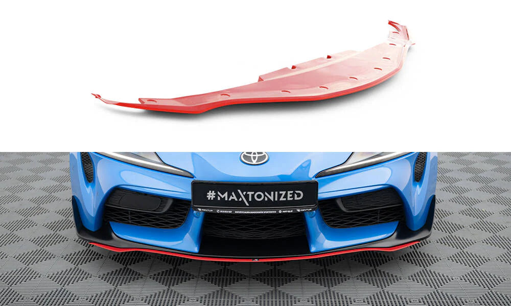 Maxton Design [19-26 Supra MK5] Front Splitter V.3