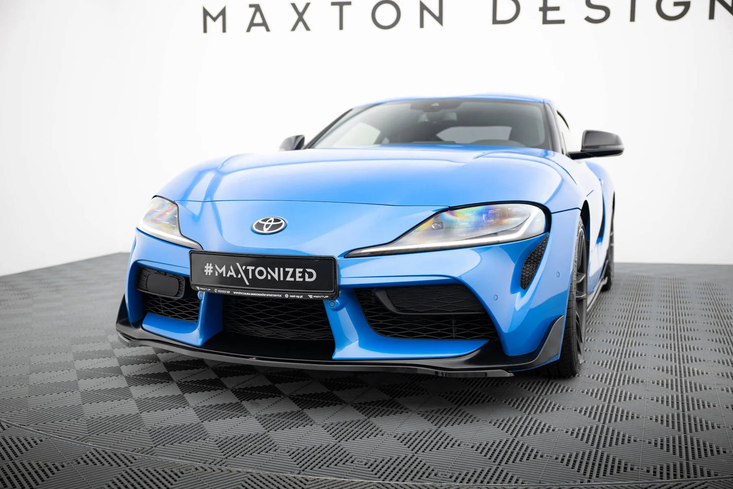 Maxton Design [19-26 Supra MK5] Front Splitter V.3
