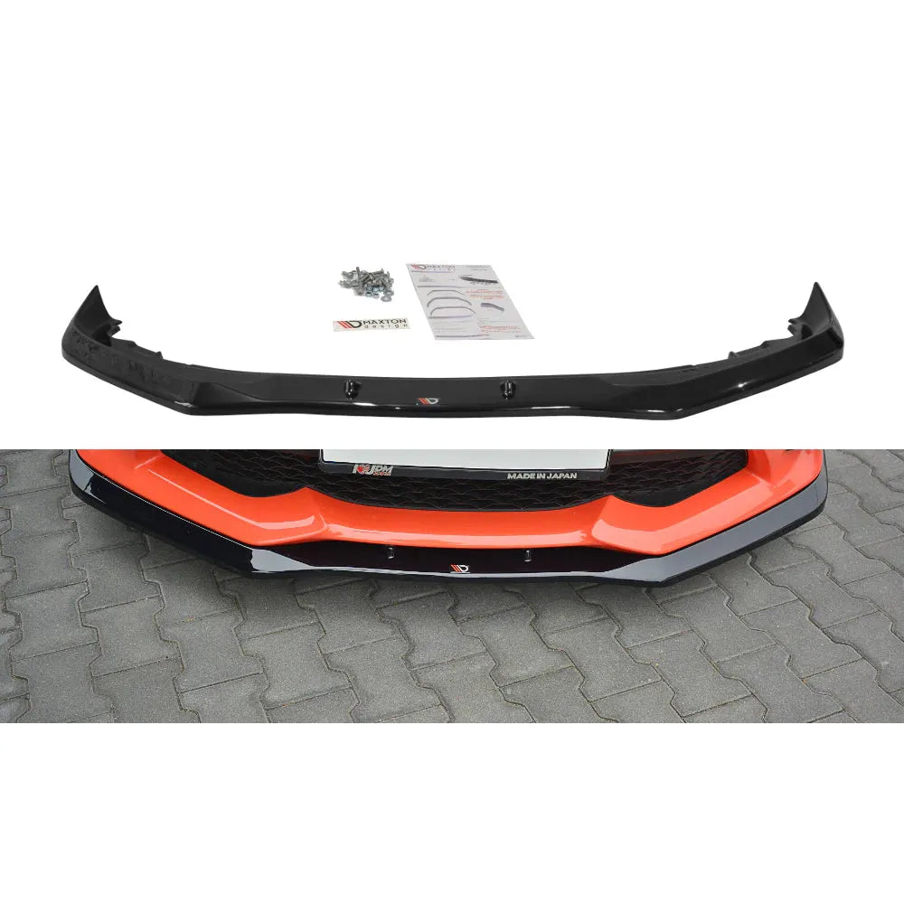 Maxton Design [17-20 Toyota 86] Front Splitter V.1 Toyota GT86 Facelift