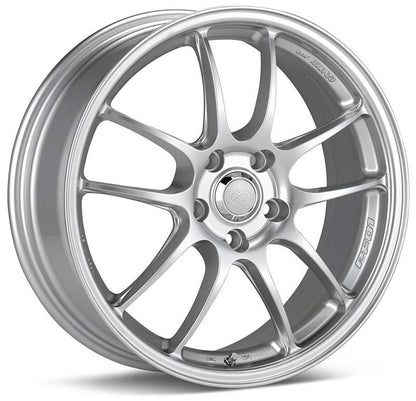 Enkei PF01 18x8 Silver Wheel for Subaru STI and Honda Civic Si – Part Number enk460 - 880 - 6540SP - JDMuscleSPK4336568