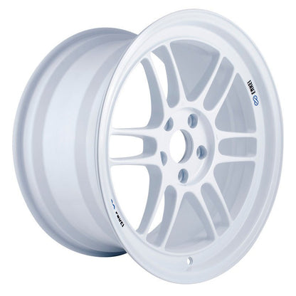 Enkei RPF1 18x9.5 5x114.3 38mm Offset 73mm Center Bore Vanquish White Wheel | 3798956538WP - JDMuscleWheelsenk3798956538WP
