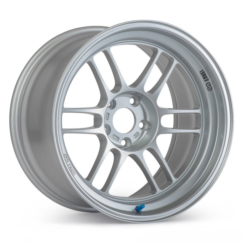 Enkei RPF1RS 18x10.5 5x114.3 0mm Offset 75mm Bore Silver Wheel - JDMuscleSPK541196