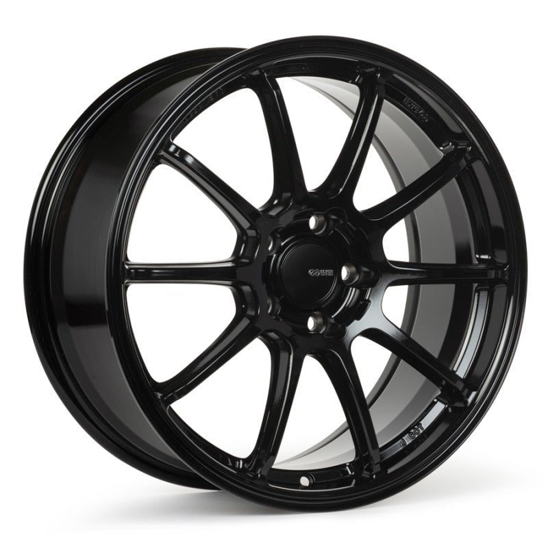 Enkei TRIUMPH 18x8.5 5x114.3 38mm Offset 72.6mm Bore Gloss Black Wheel - JDMuscleSPK546201