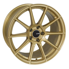 Enkei TS10 18x9.5 Gold Alloy Wheel with 5x114.3 Bolt Pattern and +35 Offset - JDMuscleWheelsenk499-895-6535GG