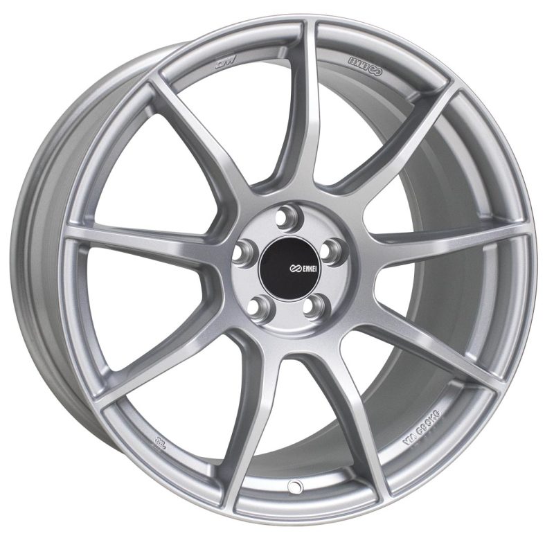 Enkei TS9 18x8.5 5x114.3 25mm Offset 72.6mm Bore Silver Paint - JDMuscleSPK561220