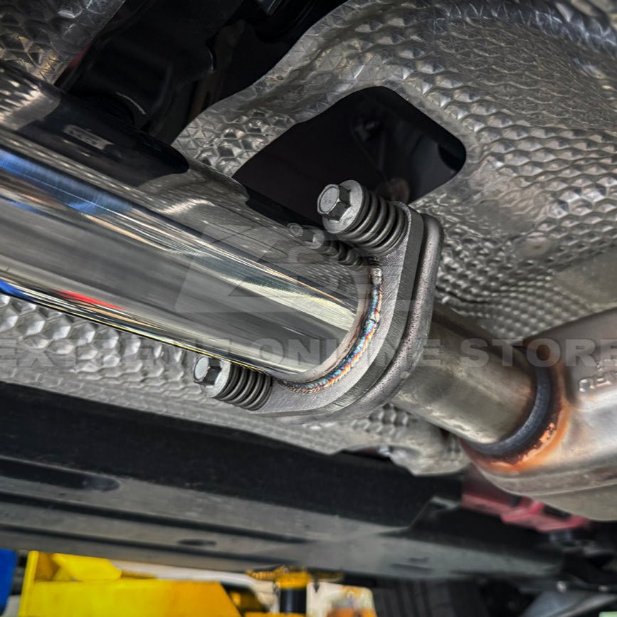 EOS [22-26 WRX] 3" TO 2.5" PIPING T304 STAINLESS STEEL RESONATED MID PIPE - JDMuscleExhaust Mid PipesEXT-MP055