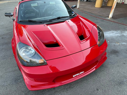 Epsilon+ [00-05 MR2 Spyder ZZW30] Headlight Eyelids - JDMuscleHeadlight Coverssku-41550787018796Fiberglass