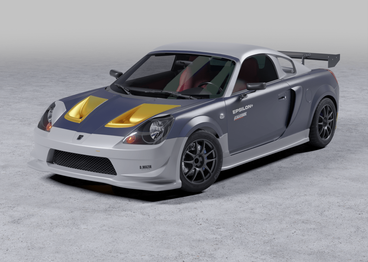 Epsilon+ [00-05 MR2 Spyder ZZW30] Hood Vents - JDMuscleHood Ventssku-41550474706988Fiberglass Vents ONLY