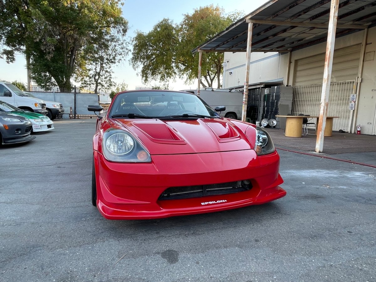 Epsilon+ [00-05 MR2 Spyder ZZW30] Hood Vents - JDMuscleHood Ventssku-41550474706988Fiberglass Vents ONLY