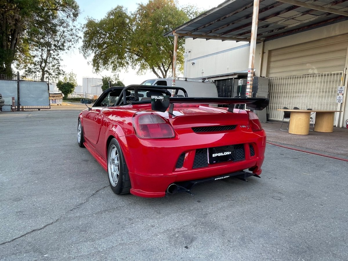 Epsilon+ [00-05 MR2 Spyder ZZW30] Rear Bumper Spats - JDMuscleRear Spatssku-41550174519340Fiberglass
