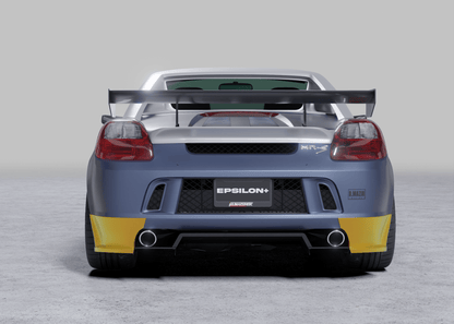 Epsilon+ [00-05 MR2 Spyder ZZW30] Rear Bumper Spats - JDMuscleRear Spatssku-41550174519340Fiberglass