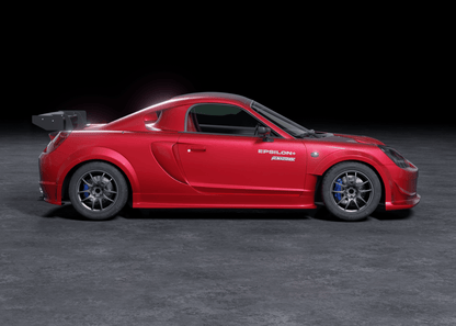 Epsilon+ [00-05 MR2 Spyder ZZW30] Side Skirt Fender Combo - JDMuscleSide Skirtssku-41550251163692Fiberglass