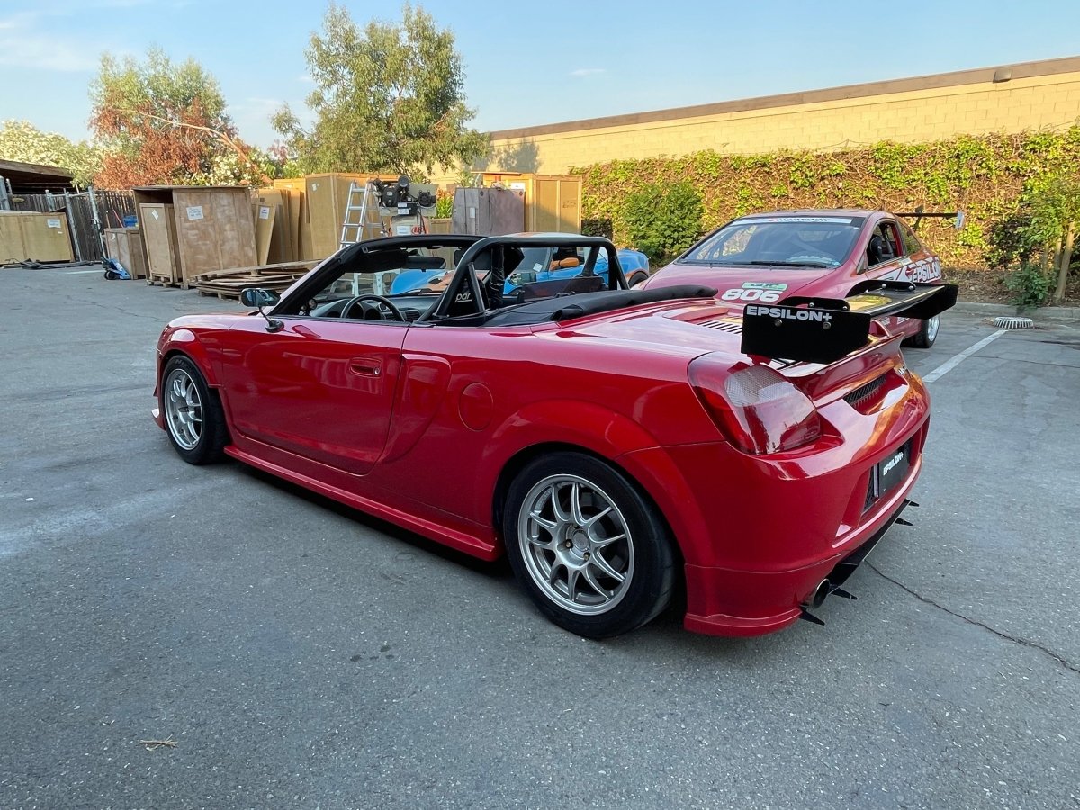 Epsilon+ [00-05 MR2 Spyder ZZW30] Side Skirt Fender Combo - JDMuscleSide Skirtssku-41550251163692Fiberglass