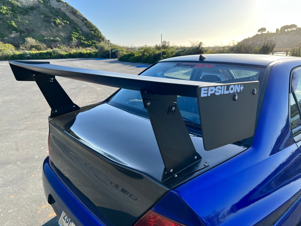 Epsilon+ [01-07 Evo 7 8 9 CT9A] GT Wing - JDMuscleGT Wingsku-40763308605484Carbon Fiber Motorsport (6lbs)12.5 (Recommended)