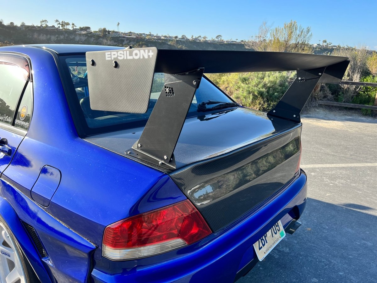 Epsilon+ [01-07 Evo 7 8 9 CT9A] GT Wing - JDMuscleGT Wingsku-40763308605484Carbon Fiber Motorsport (6lbs)12.5 (Recommended)
