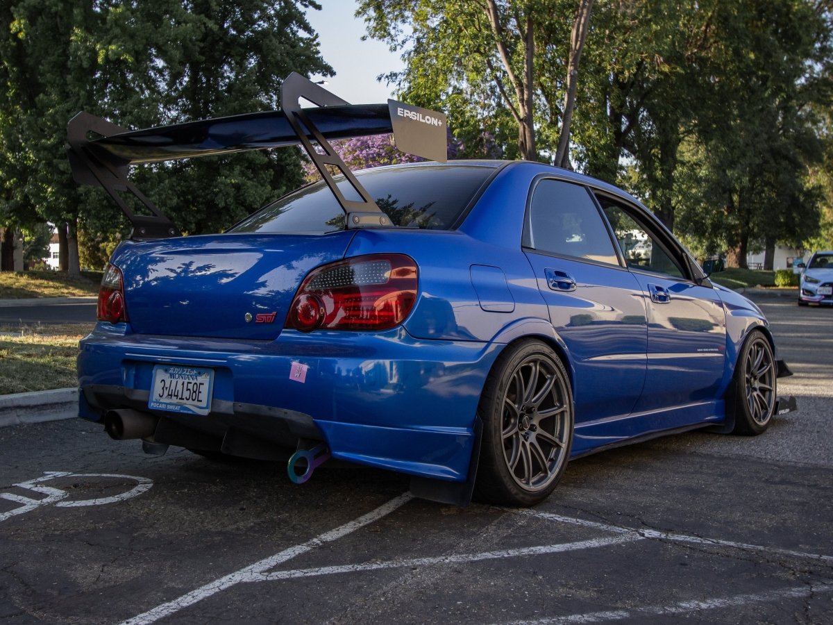 Epsilon+ [01-07 Impreza GD] GT Wing - JDMuscleSpoilers and Wingssku-41704998010924Reverse SwanDry Carbon Fiber Motorsport (8 lbs)
