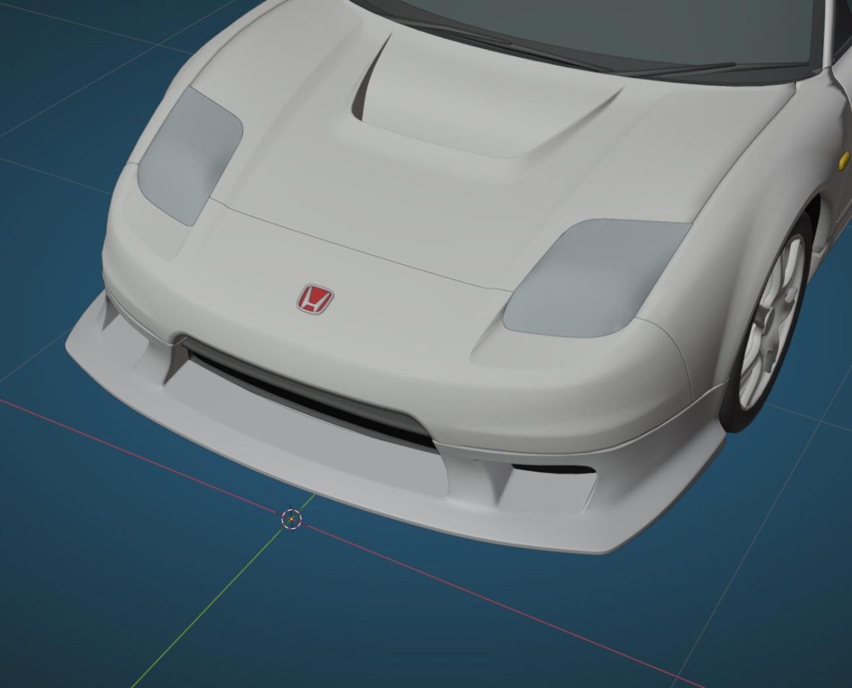 Epsilon+ [02-05 Acura/Honda NSX NA2] Front Lip R-GT - JDMuscleFront LipFLIP-PU-NSX02-R