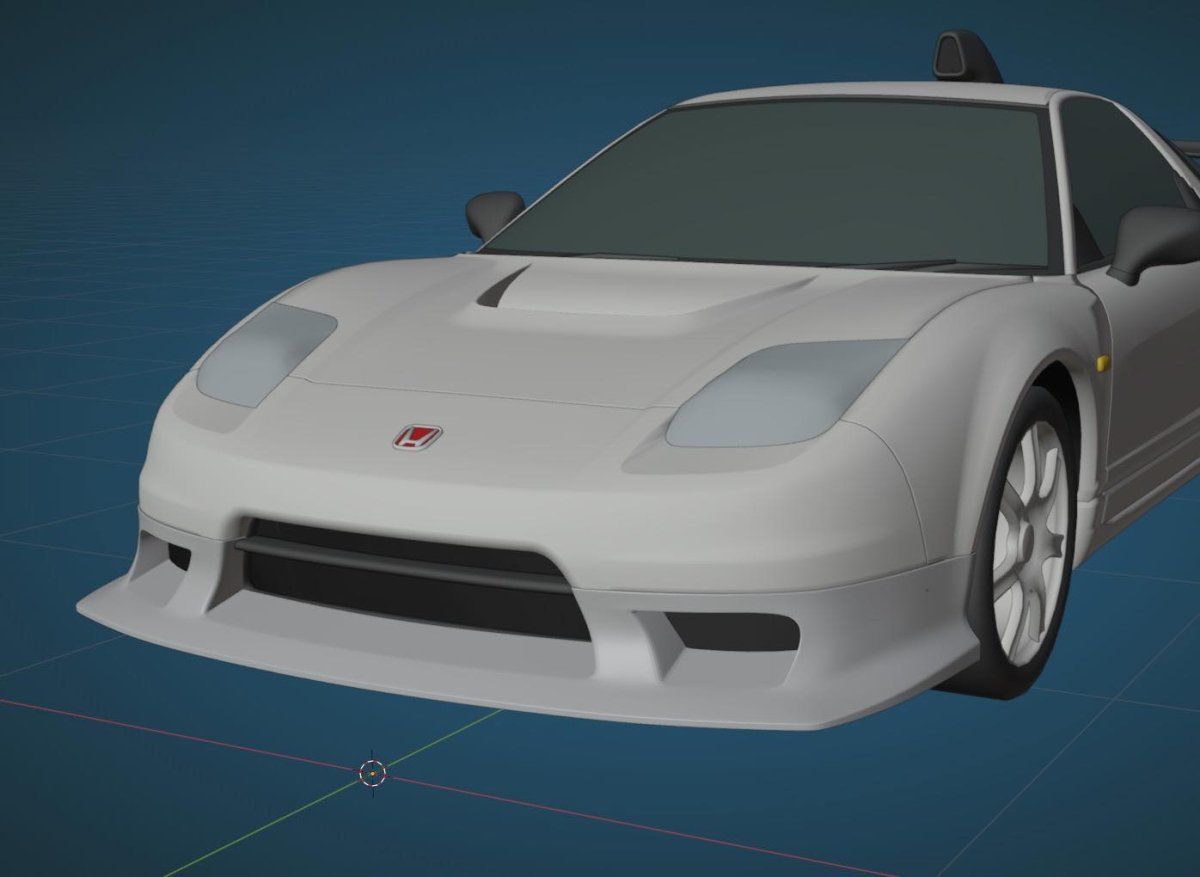 Epsilon+ [02-05 Acura/Honda NSX NA2] Front Lip R-GT - JDMuscleFront LipFLIP-PU-NSX02-R