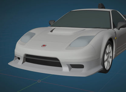 Epsilon+ [02-05 Acura/Honda NSX NA2] Front Lip R-GT - JDMuscleFront LipFLIP-PU-NSX02-R