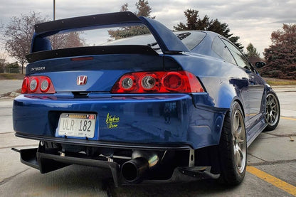 Epsilon+ [02-06 Acura RSX DC5] Double Spoiler Extension - JDMuscleSpoiler and Wing Accessoriessku-40293948162092ACMClear Anodized