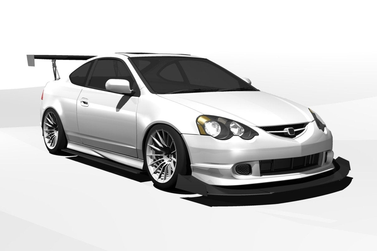 Epsilon+ [02-06 Acura RSX DC5] GT Wing - JDMuscleSpoiler and Wing Accessoriessku-40217626804268Carbon Fiber Motorsport (6lbs)12.5 Inch (Recommended)