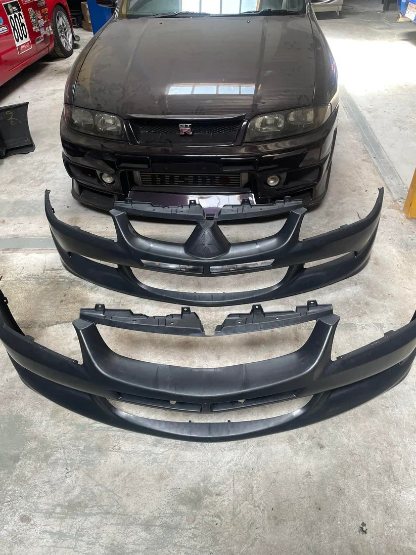Epsilon+ [03-05 Evolution 8] Front Bumper - JDMuscleFront Bumpersku-41839549087788OE Replacement