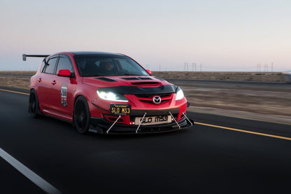 Epsilon+ [04-09 Mazdaspeed3 Gen1 BK] GT Wing - JDMuscleSpoiler and Wing Accessoriessku-40220532768812Carbon Fiber Motorsport (6lbs)