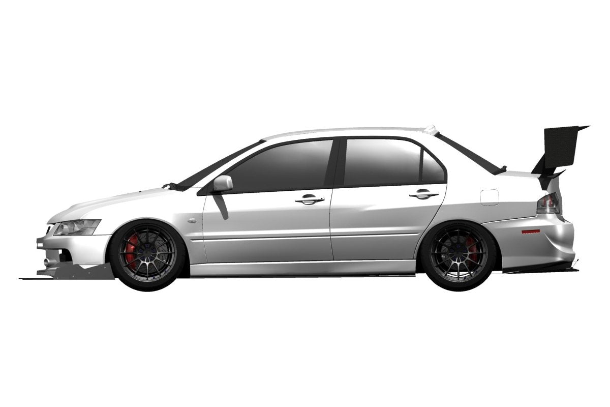 Epsilon+ [05-07 Evo IX CT9A] Diffuser V1+ - JDMuscleVehicle-Specific Diffusersku-40221446864940