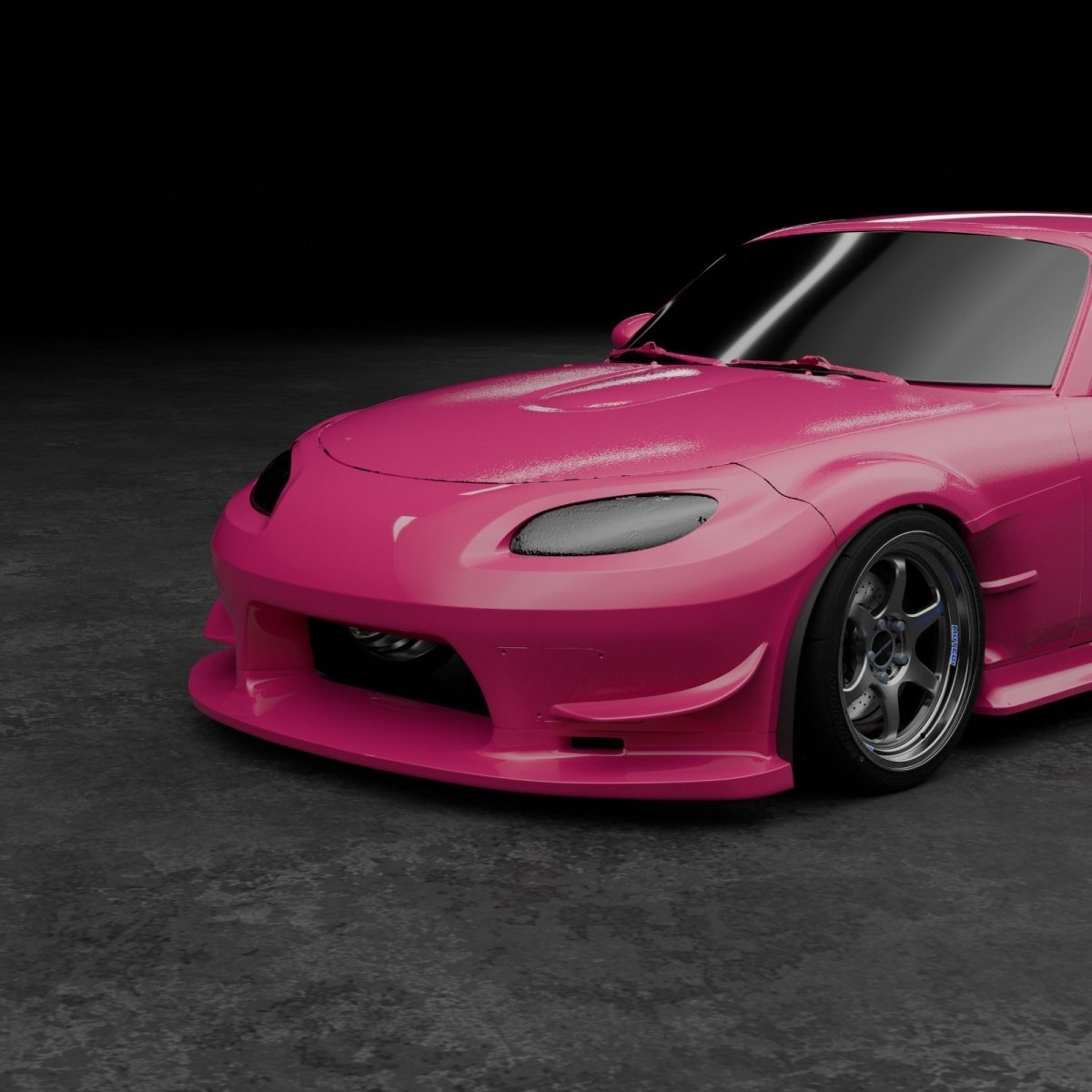 Epsilon+ [05-15 Mazda MX-5 Miata NC] Canards - JDMuscleCanardsku-44140755583020