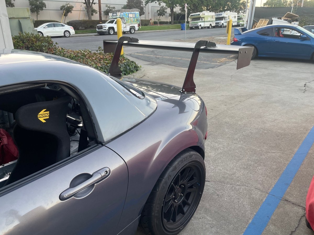 Epsilon+ [06-15 Mazda Miata MX-5 NC] GT Wing - JDMuscleSpoiler and Wing Accessoriessku-42439465304108Carbon Fiber Motorsport (8lbs)Swan Mount (Set Height/CF Only)Standard Flat Sheet