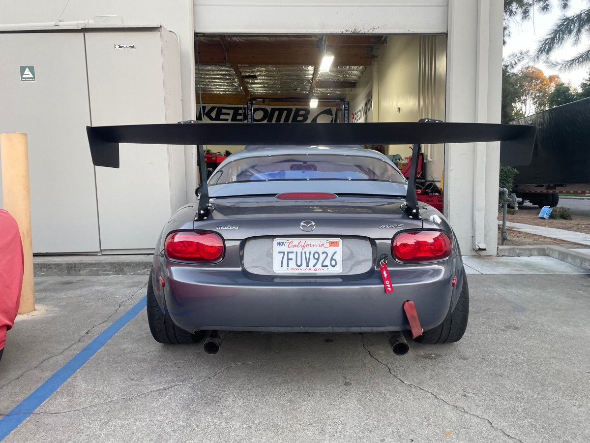 Epsilon+ [06-15 Mazda Miata MX-5 NC] GT Wing - JDMuscleSpoiler and Wing Accessoriessku-42439465304108Carbon Fiber Motorsport (8lbs)Swan Mount (Set Height/CF Only)Standard Flat Sheet
