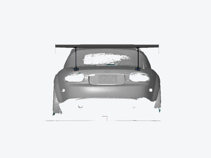 Epsilon+ [06-15 Mazda Miata MX-5 NC] GT Wing - JDMuscleSpoiler and Wing Accessoriessku-42439465304108Carbon Fiber Motorsport (8lbs)Swan Mount (Set Height/CF Only)Standard Flat Sheet