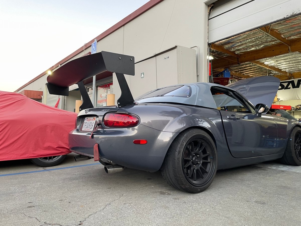 Epsilon+ [06-15 Mazda Miata MX-5 NC] GT Wing - JDMuscleSpoiler and Wing Accessoriessku-42439465304108Carbon Fiber Motorsport (8lbs)Swan Mount (Set Height/CF Only)Standard Flat Sheet