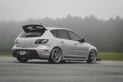 Epsilon+ [07-09 Mazdaspeed 3 Gen1 BK] Spoiler Extension - JDMuscleSpoiler and Wing Accessoriessku-40294316277804ACMClear Anodized