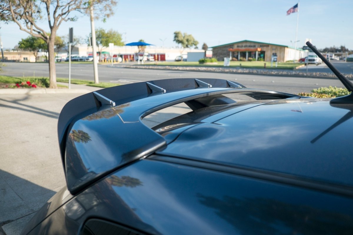 Epsilon+ [07-09 Mazdaspeed 3 Gen1 BK] Spoiler Extension - JDMuscleSpoiler and Wing Accessoriessku-40294316277804ACMClear Anodized