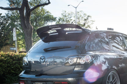 Epsilon+ [07-09 Mazdaspeed 3 Gen1 BK] Spoiler Extension - JDMuscleSpoiler and Wing Accessoriessku-40294316277804ACMClear Anodized