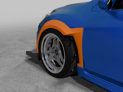 Epsilon+ [10-13 MazdaSpeed 3 BL] Fender Flare Widebody - JDMuscleFenderssku-44004888018988Fiberglass