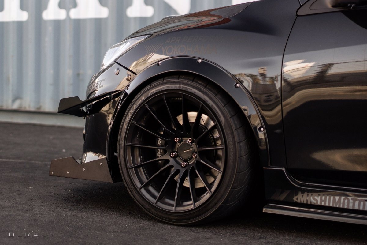 Epsilon+ [10-13 Mazdaspeed3 Gen2 BL] Front Splitter - JDMuscleSplittersku-15021691732003