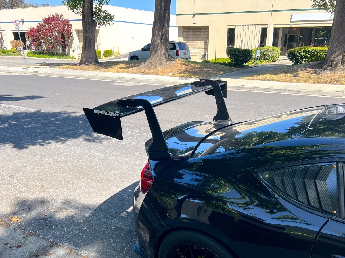Epsilon+ [13-21 FRS/BRZ/GT86 ZN6/ZC6] GT Wing - JDMuscleGT Wingsku-40220706275372Carbon Fiber Motorsport (6lbs)Swan Mount (Set Height/CF Only)Knife Edged Scalloped
