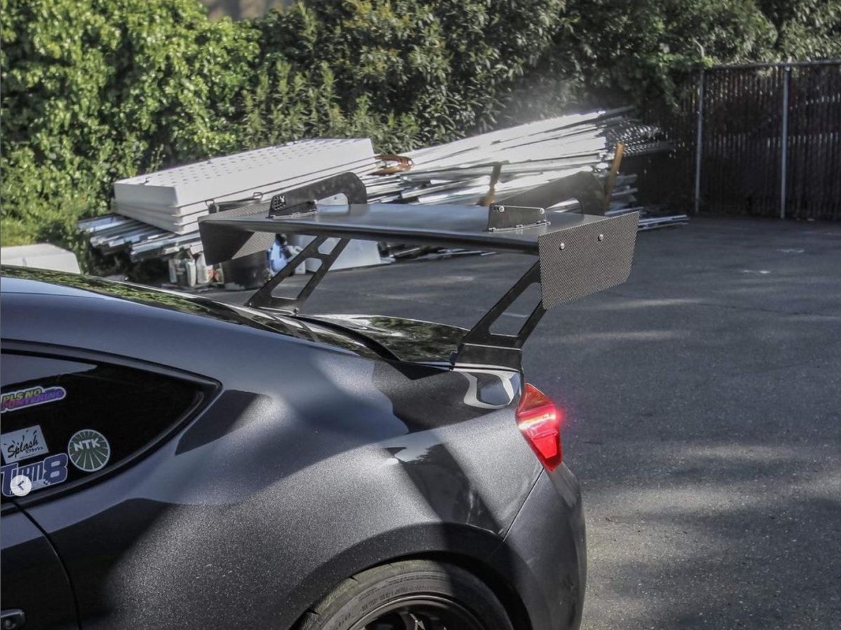 Epsilon+ [13-21 FRS/BRZ/GT86 ZN6/ZC6] GT Wing - JDMuscleGT Wingsku-40220706275372Carbon Fiber Motorsport (6lbs)Swan Mount (Set Height/CF Only)Knife Edged Scalloped